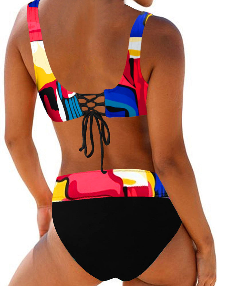 Eva | Bikini colorato e vivace