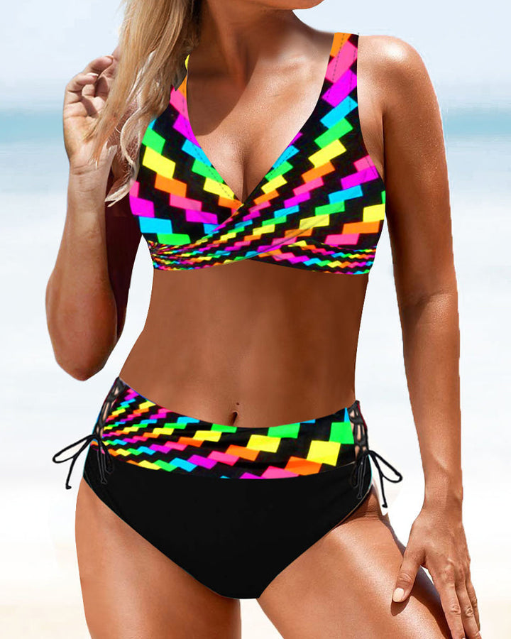 Eva | Bikini colorato e vivace