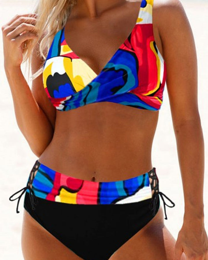 Eva | Bikini colorato e vivace