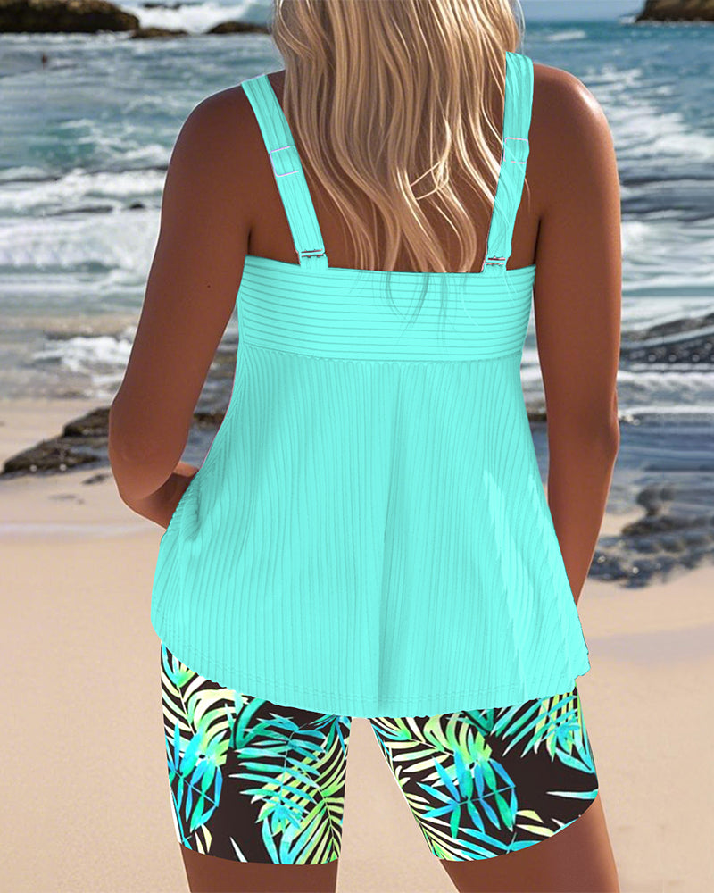 Laluna® | Set tankini colorato