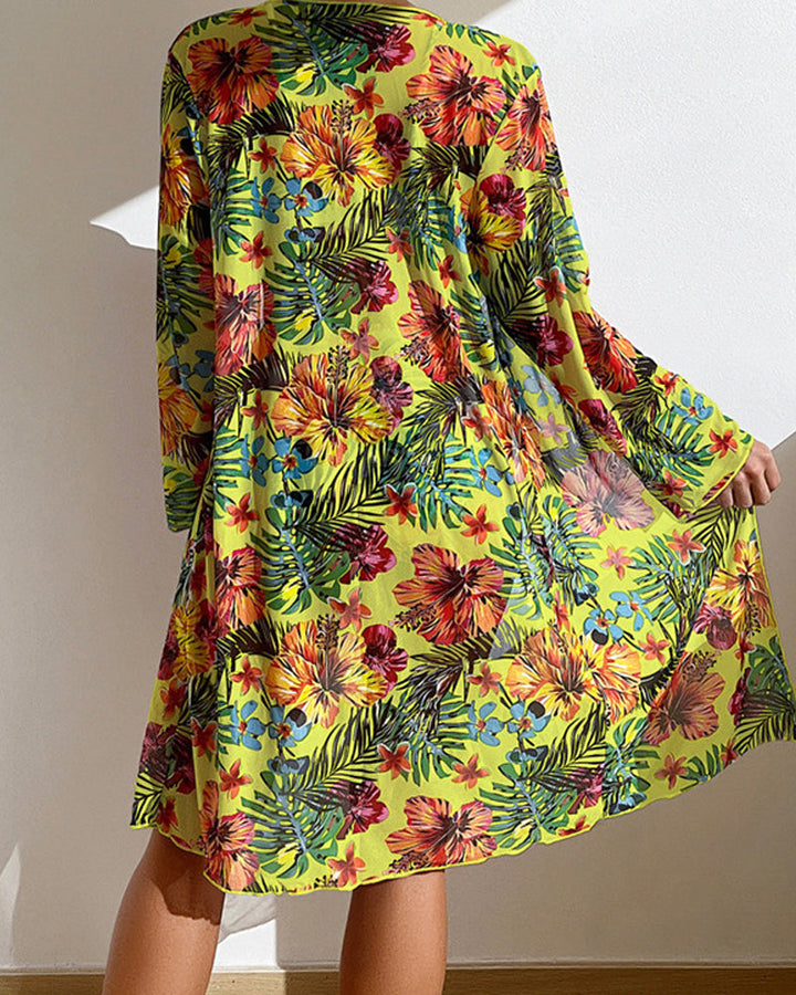 Glenda | Bikini con gonnellino floreale