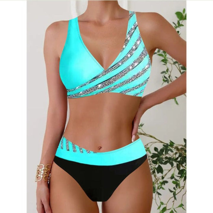 Zoë | Abito halter stampato